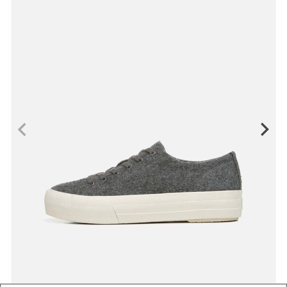 Vince Shoes - Brand new Vince gray and white lace up platform sneakers